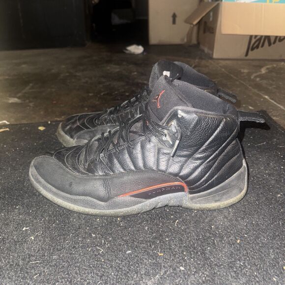 Nike Air Jordan 12 Utility Grind Black Crimson Size 13 DC1062-006 - Picture 3 of 7